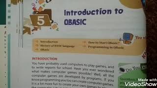 Class 6thChapter 5  Introduction To QBASIC Part 1 [upl. by Annovaj]