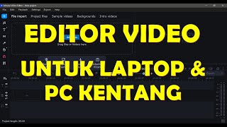 ✅ MOVAVI EDITOR VIDEO LAPTOPPC KENTANG [upl. by Ainimre]