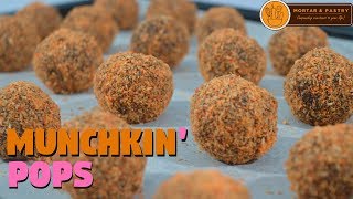 EASY CHOCO BUTTERNUT MUNCHKIN POPS  Ep 64  Mortar and Pastry [upl. by Bigner]