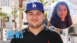 Rob Kardashian REACTS to His 7YearOld Daughter Dream’s New Instagram Account  E News [upl. by Madel602]