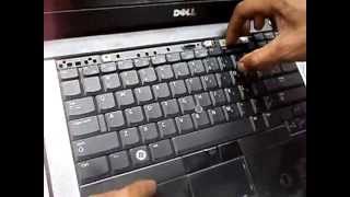 How to remove Dell latitude E6400 E4300 E6410 E6500 keyboard [upl. by Kazmirci]