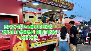 BAZAR RAMADHAN 2024 JOHOR TAMAN RINTING JOHOR [upl. by Eilema]