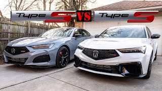 Integra vs TLX One Type S is not like the other Driving Impressions [upl. by Viccora]