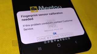 Fix Fingerprint Sensor Calibration Needed on Samsung A50 amp A50s [upl. by Eniffit]