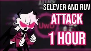 Attack Selever Vs RuvFNF 1 Hour loop [upl. by Treblih]