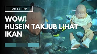 Pertama Kali Ajak Anak ke Seaworld Reaksi Husein Lucu Banget [upl. by Jackie]