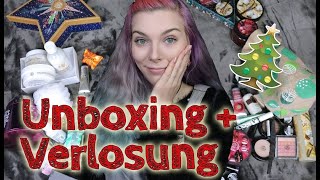 The Body Shop MEGA UNBOXING  Verlosung  CHRISTMAS GIFTS HAUL  Enchanted by Nature [upl. by Carothers987]