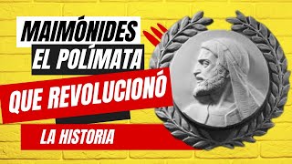 El Genio Maimónides Revolucionando la Filosofía y la Medicina [upl. by Maclaine]