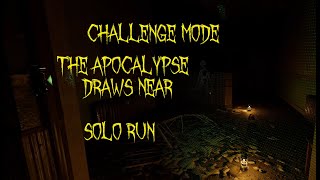 Challenge Mode The Apocalypse Draws Near  Solo  Sunny Meadows Restricted  Phasmophobia [upl. by Nybbor]