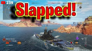 Yamato Puts The Team On Its Back in a Tough Fight World of Warships Legends [upl. by Annaehr]