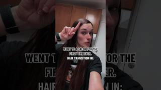 New hair who dis 🤘 hairtransformation transition longhair alt alternative altstyle haircut [upl. by Remus]