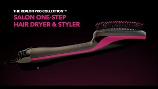 Revlon Pro Collection™ Salon OneStep Hair Dryer and Styler [upl. by Benedicto]