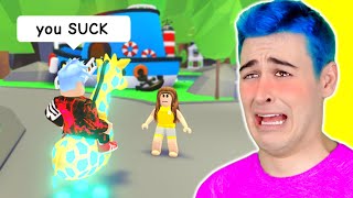 Try Not To CRY CHALLENGE In Adopt Me Roblox 🥺SADDEST Roblox Adopt Me Story EVER Jeffo Reacts [upl. by Sophronia]