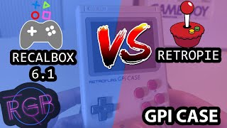 GPi Case  Recalbox 61 VS RetroPie [upl. by Ahsitel567]