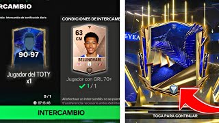 🤑 EL INTERCAMBIO MAS FACIL DONDE PUEDES SACAR CARTAS TOTY 🔥 FC MOBILE [upl. by Oreves256]