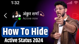 Instagram Active now Turn off 2025  Online Hote Hue Bhi Offline Kaise Dikhe [upl. by Kerred923]