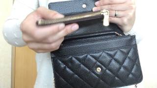 รีวิวกระเป๋าชาแนล Chanel wallet on chain  pack to the max for travel [upl. by Jacqueline]