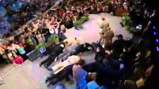 Benny Hinn THE HOLY GHOST SHOWS UP ON THE STAGE [upl. by Slaughter]