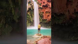 Havasu Falls Photography 4 Second Exposure [upl. by Ennoitna]