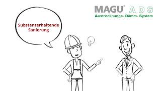 Flachdachsanierung mit dem MAGU ADS [upl. by Aietal]