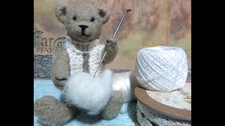 Needle Felting Teddy Bears for Beginners [upl. by Winny25]