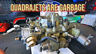 Quadrajet carburetor troubles [upl. by Acinod246]