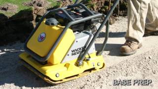 Wacker 14quot Vibratory Plate Compactor [upl. by Bergwall]