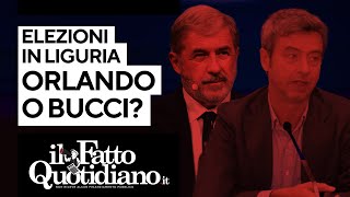 Elezioni in Liguria i dati dello spoglio Orlando o Bucci [upl. by Anitram270]