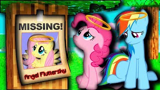 My Little Pony Find Angel Fluttershy in Minecraft [upl. by Graeme]