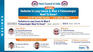 Radiation in Lung Cancer amp what a Pulmonologist need to know [upl. by Demetria]