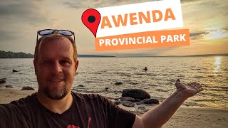 AWENDA PROVINCIAL PARK The Perfect Place to Camp Beaches and Outdoor Activities [upl. by Anauqcaj449]