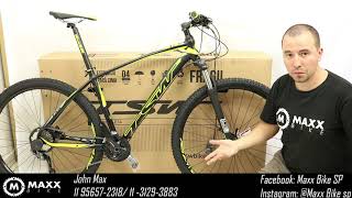 Review Bicicleta TSW JUMP S PLUS 2018 Novo vídeo [upl. by Christalle332]