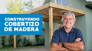 Cómo construir cobertizo de madera [upl. by Nylasoj]