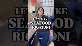 Cooking my FAMOUS Seafood Rigatoni 🦐 [upl. by Rothstein]