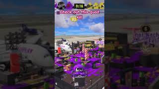 Octobrush quad kill splatoon3 shorts [upl. by Tonya207]