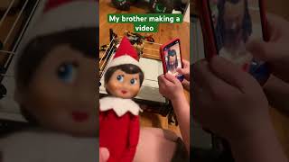 My brother making a video christmas music merrychristmas song jinglebellsjinglebellsjingleall [upl. by Hsevahb]