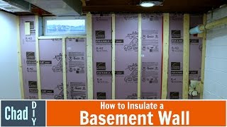 How to Insulate a Basement Wall [upl. by Ban862]