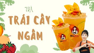 Hướng Dẫn Cách Làm Công Thức Pha Chế Trà Trái Cây Ngâm  Vinbar [upl. by Eirrol]