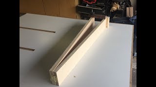 Woodworking Projects How to Make a Tapering jig [upl. by Orihakat]