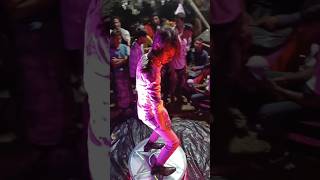 Gauripur mein Pan khayodance video funny video shorts [upl. by Lepley]