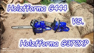 Holzfforma G444 vs Holzfforma G372XP [upl. by Nylloh296]