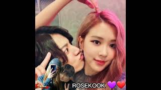 BTS BLACKPINK LOVE❤story jinsoo lisminrosekook Taennie❤ [upl. by Nynnahs]