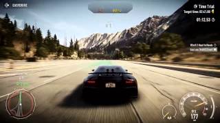 Need For Speed Rivals DLC Movie Pack  Lamborghini Sesto Elemento Time Trial PS4 Gameplay HD [upl. by Akemehc851]