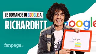 RichardHTT tutorial disegni Instagram Fraffrog lo youtuber risponde alle domande di Google [upl. by Anyalram144]