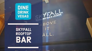 Amazing views at Skyfall Las Vegas rooftop bar [upl. by Ylam921]