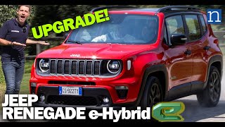 Jeep RENEGADE eHybrid → UPGRADE 20242025  Cosa cambia dentro abitacolo e prova su strada [upl. by Elenahc]