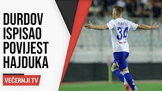 Senzacionalni 16godišnjak Bruno Durdov ispisao povijest Hajduka [upl. by Eadahc]