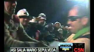 C5N MINEROS EL RESCATE EL FESTEJO DE MARIO SEPULVEDA [upl. by Pooh]