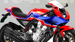 New Honda CBX1000 MotoKandi  KarDesign Koncepts [upl. by Ora]