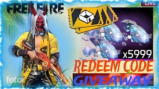 D S K F F GAMING is live stream special giwave redeem code giveaway unlimited free fire live [upl. by Inness]